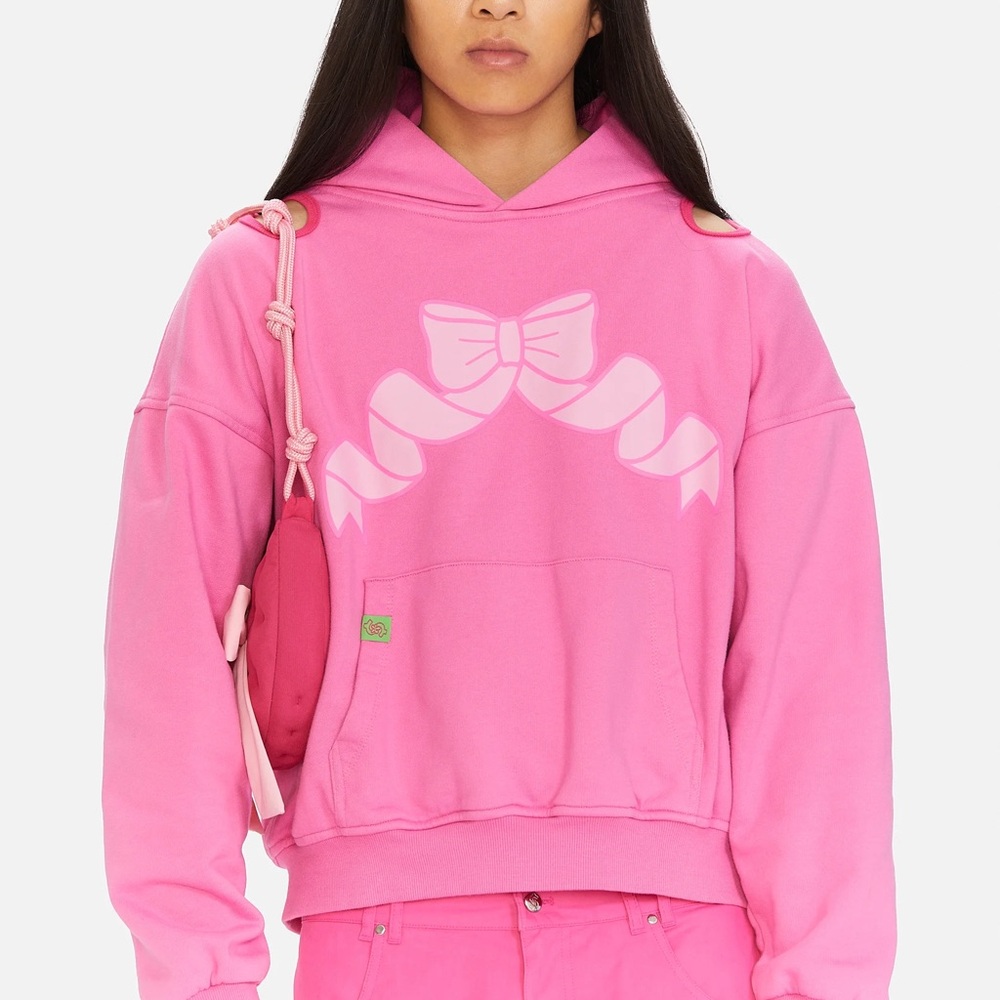 Pull Over Bow Hoodie - Marshall Columbia for Cash by Cash App
